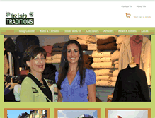 Tablet Screenshot of irishtraditionsonline.com